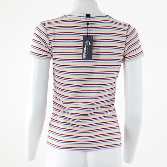 Tommy Hilfiger  Cotton Striped T shirt - Picture 3 of 6